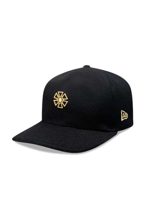 1920 NEW ERA OMERTA EMBROIDERY BLACK CAP