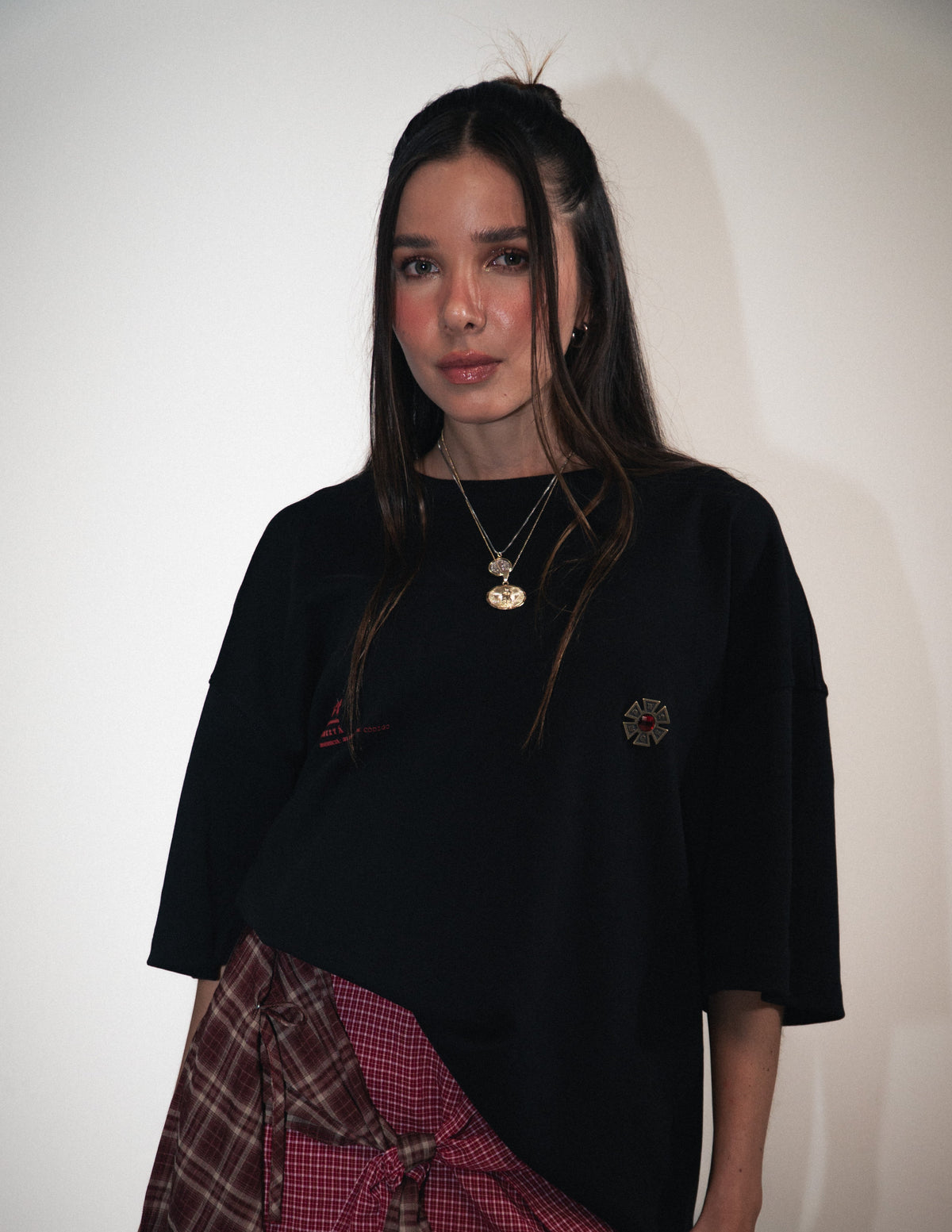 OMERTA PIN T-SHIRT BLACK