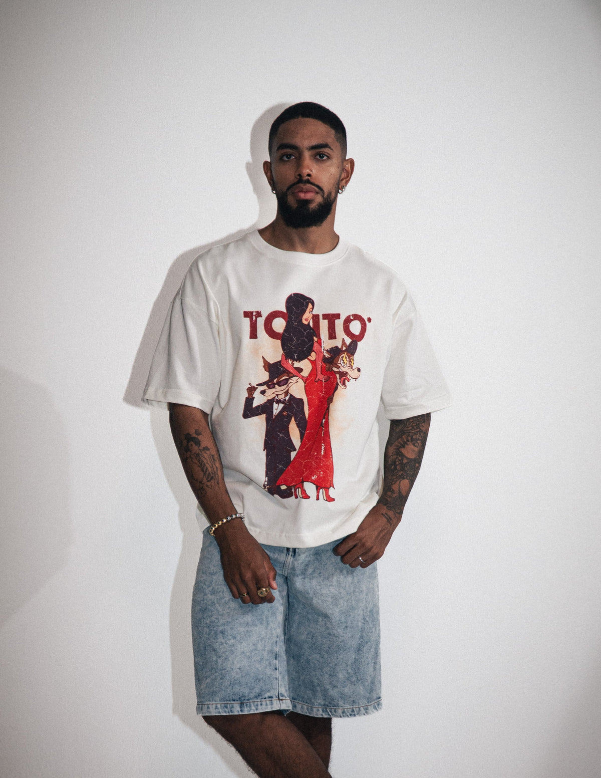 TONTO GRAPHIC T-SHIRT IVORY