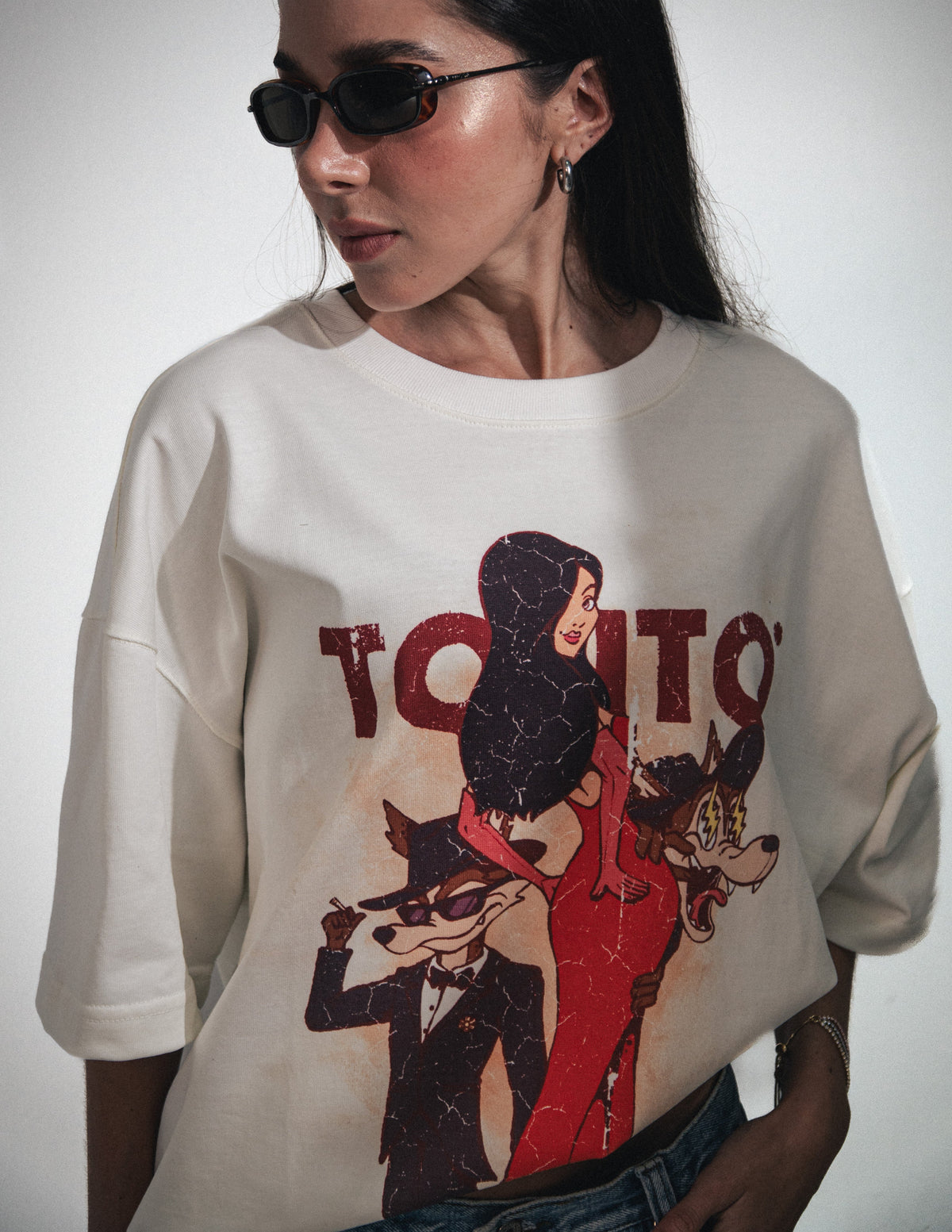 TONTO GRAPHIC T-SHIRT IVORY