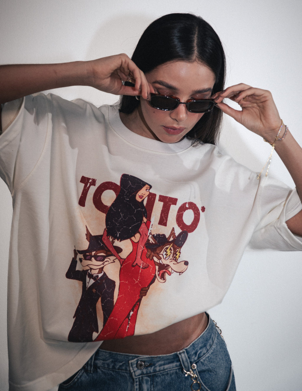 TONTO GRAPHIC T-SHIRT IVORY