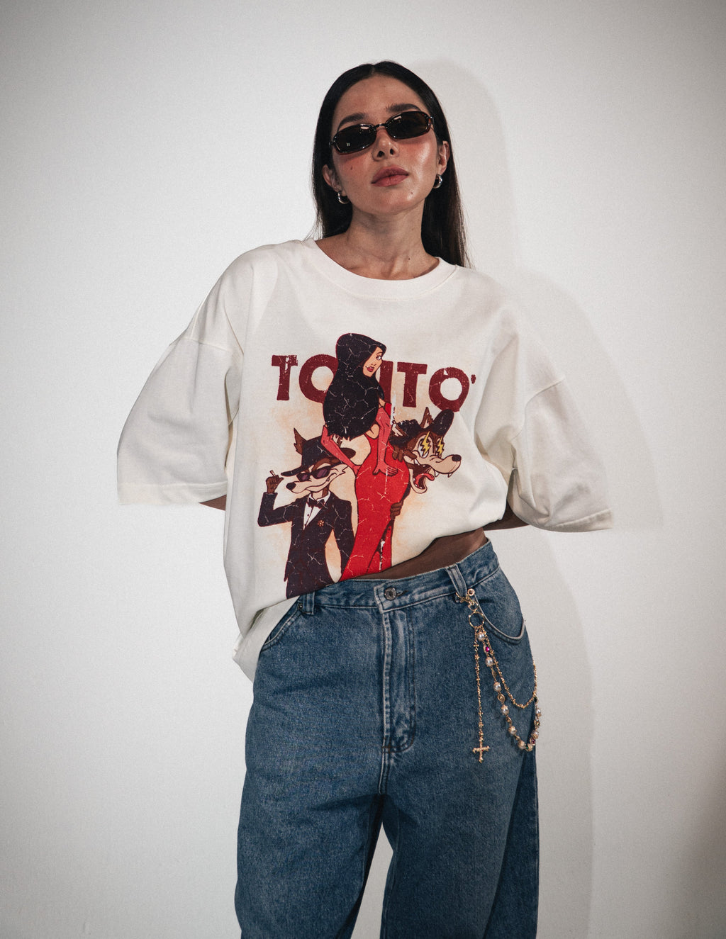 TONTO GRAPHIC T-SHIRT IVORY