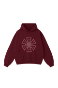 OMERTA MAROON HOODIE