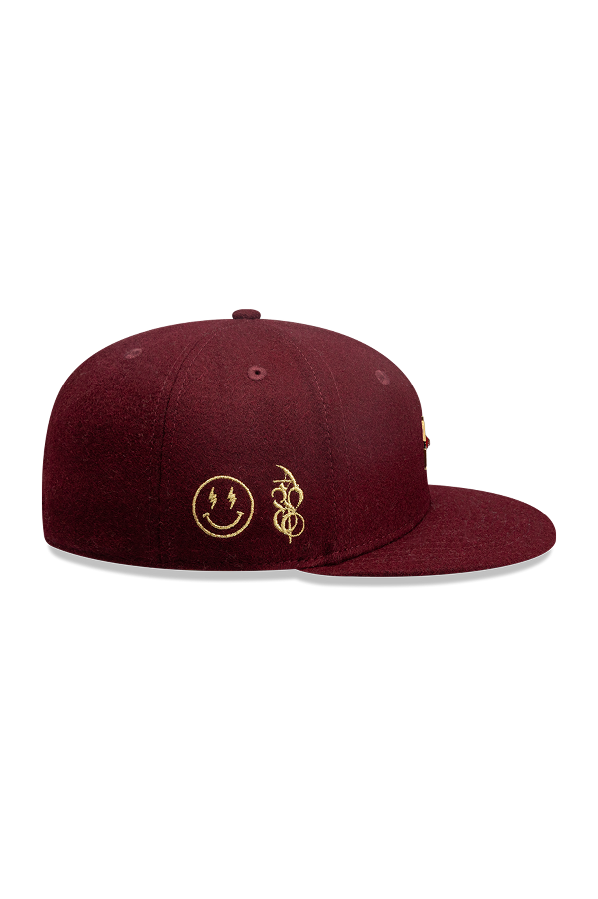 5950NEW ERA OMERTA PIN MAROON CAP