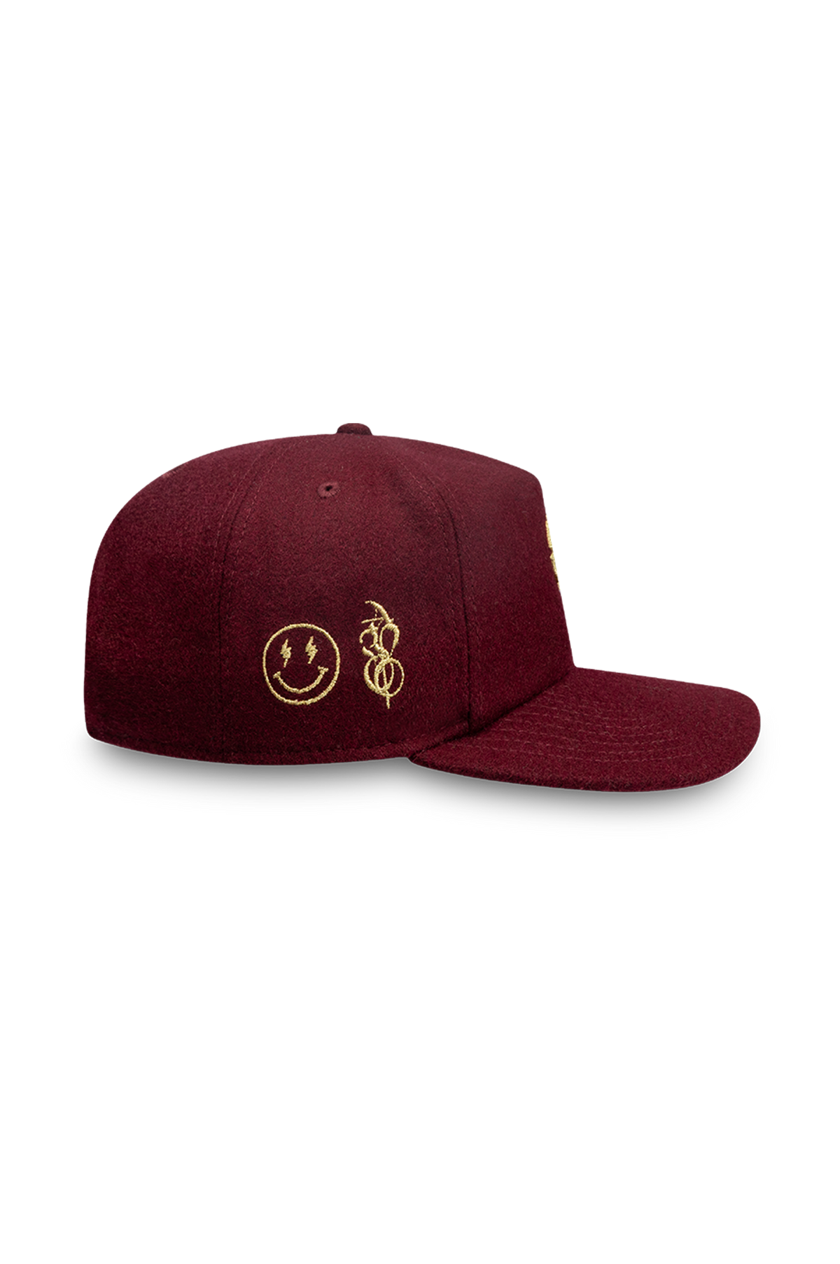 1920 NEW ERA OMERTA EMBROIDERY MAROON CAP