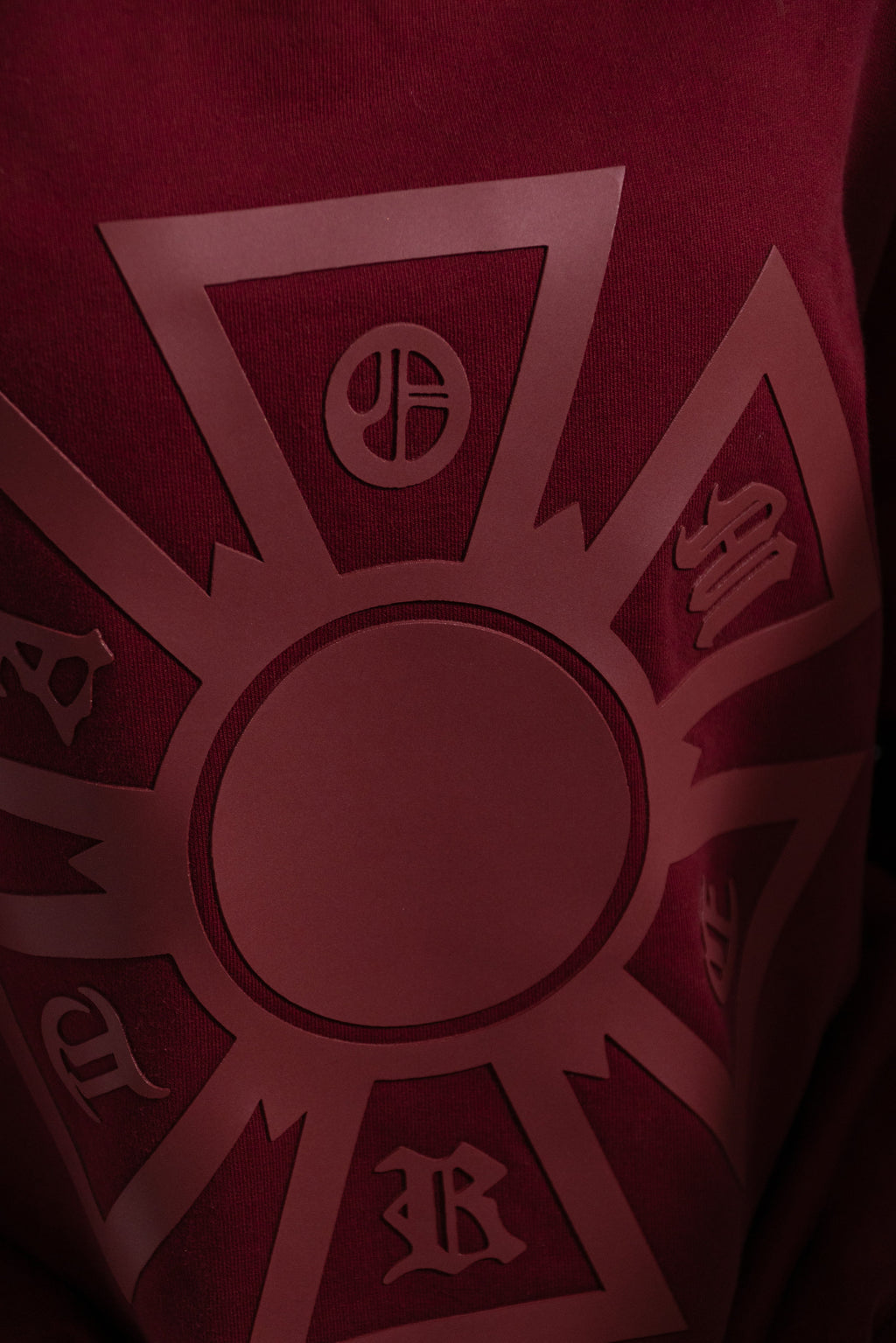 OMERTA MAROON HOODIE