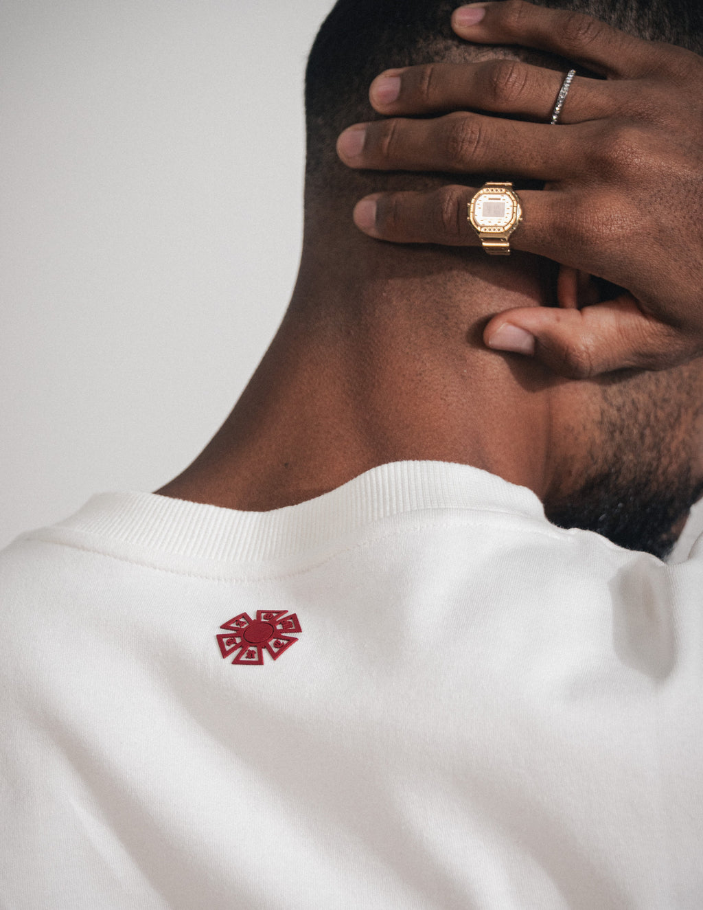 OMERTA PIN T-SHIRT IVORY