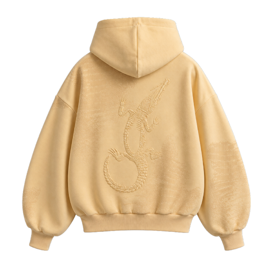 PREVENTA - J BALVIN HOODIE BORDADO – AMARILLO