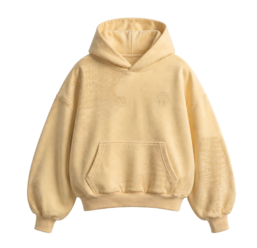 PREVENTA - J BALVIN HOODIE BORDADO – AMARILLO