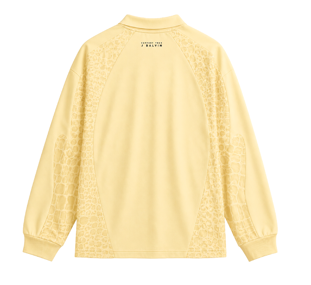 PREVENTA - J BALVIN POLO MANGA LARGA – AMARILLO