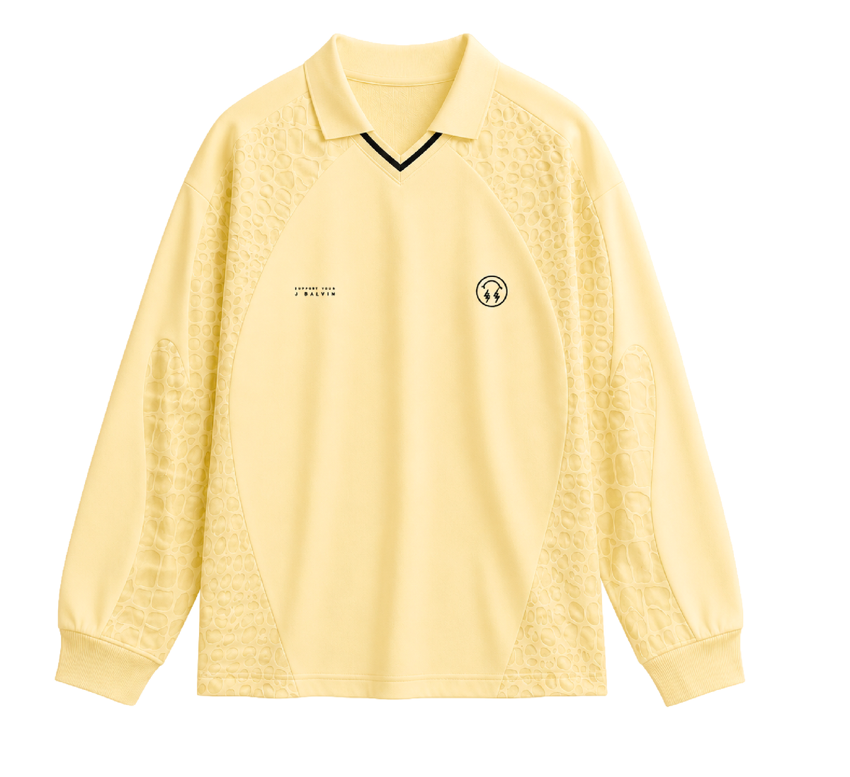 PREVENTA - J BALVIN POLO MANGA LARGA – AMARILLO